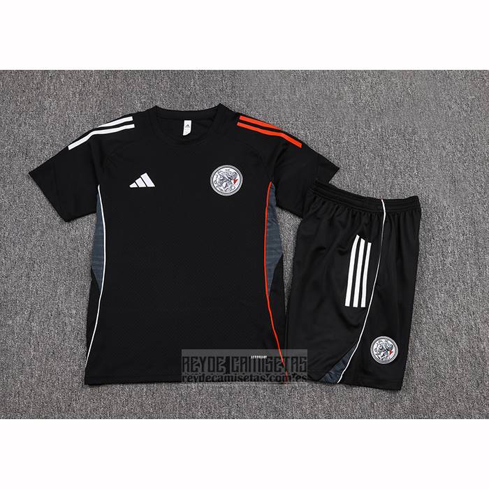 Chandal del Ajax Manga Corta 2025-2026 Negro - Pantalon Corto